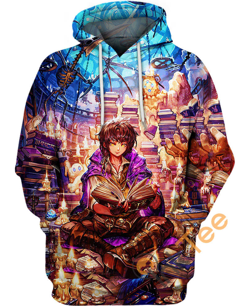 Stranger Library Hoodie 3D