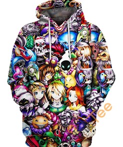 Stranger Masks Hoodie 3D