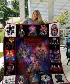 Stranger Things Designs Collection For Fans Quilt Blanket Bedding Set