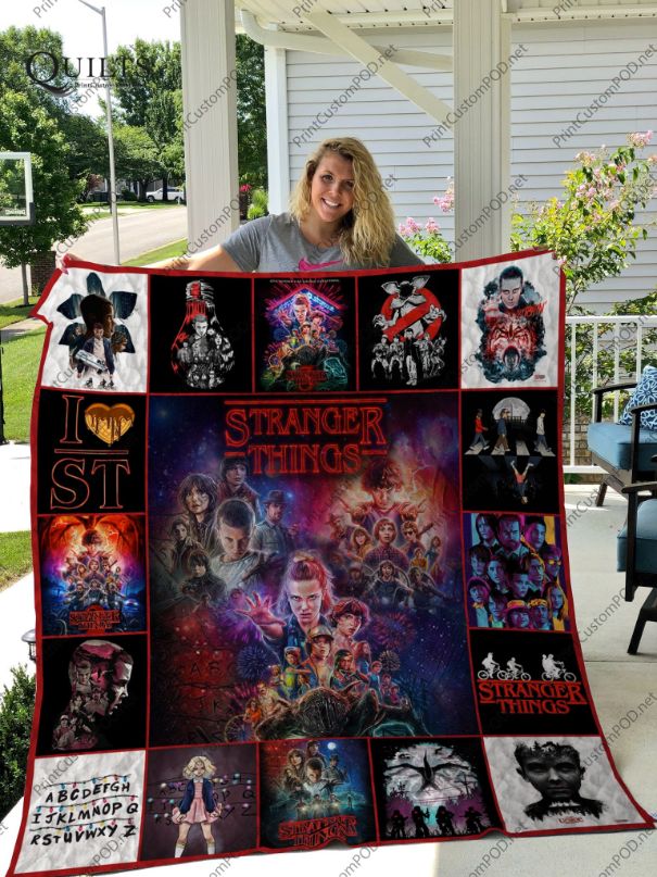 Stranger Things Designs Collection For Fans Quilt Blanket Bedding Set