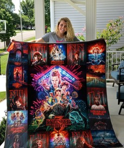 Stranger Things Quilt Blanket Bedding Set for Home Décor