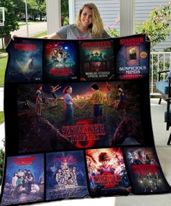 Stranger Things Ver1 Quilt Blanket Bedding Set