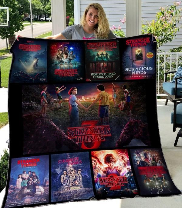 Stranger Things Ver1 Quilt Blanket Bedding Set