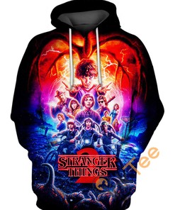 Stranger ThingsAll Over Print Hoodie 3D