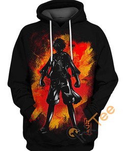 Straw Hat Luffy Hoodie 3D