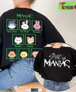Stray Kids Zoo Stray Kids 2023 Maniac World Tour T-Shirt