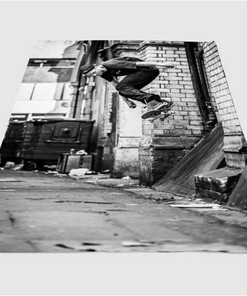 Street Skateboarding Sherpa Fleece Blanket Gifts for Family, for Couple