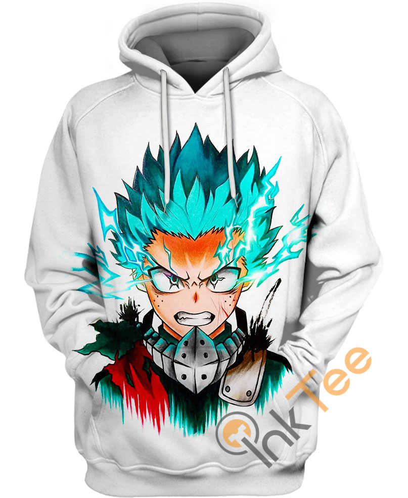 Strong Izuku Midoriya Hoodie 3D