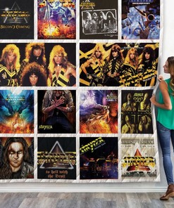Stryper Albums Quilt Blanket Bedding Set For Fans New