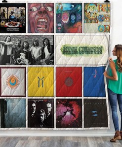 Studio Albums King Crimson Collected Quilt Blanket Bedding Set