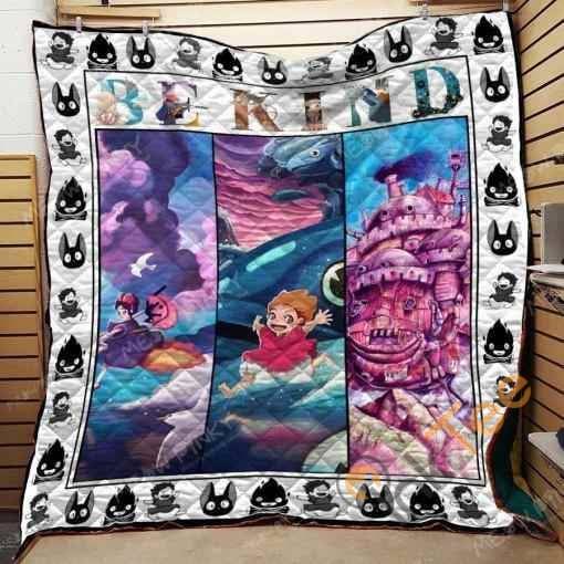 Studio Ghibli Be Kind Personalized Quilt Blanket Bedding Set