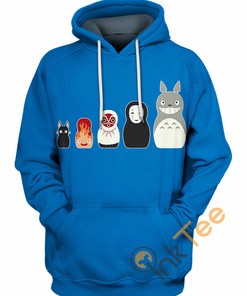 Studio Ghibli Dolls Hoodie 3D