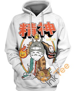 Studio Ghibli Spirits Combiner Hoodie 3D
