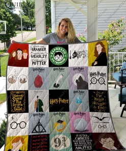 Study Like Harry Potter Combined Quilt Blanket Bedding Set