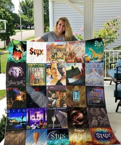 Styx 2 Quilt Blanket Bedding Set for Home Décor