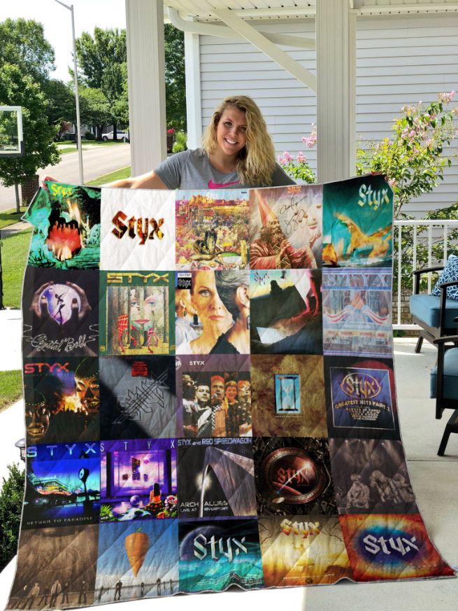 Styx 2 Quilt Blanket Bedding Set for Home Décor