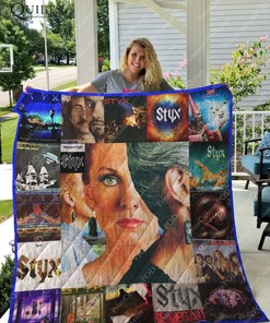 Styx Band Albums Quilt Blanket Bedding Set For Fans