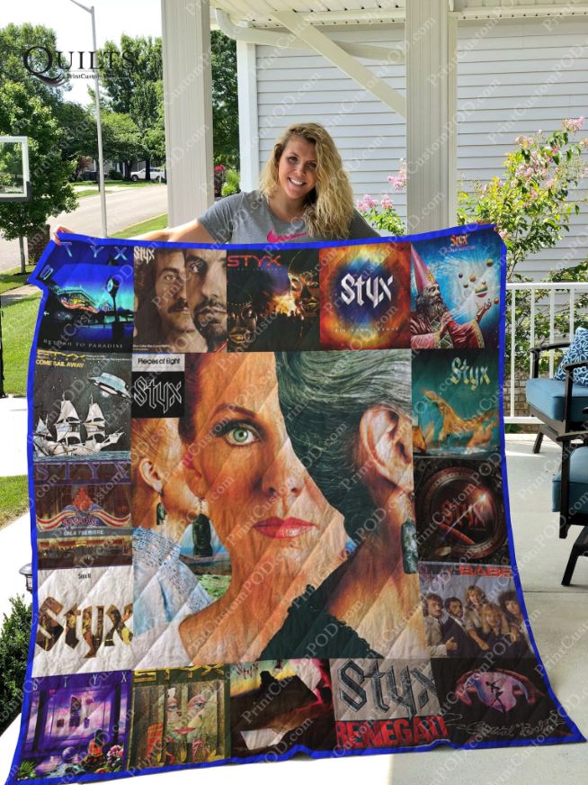 Styx Band Albums Quilt Blanket Bedding Set For Fans