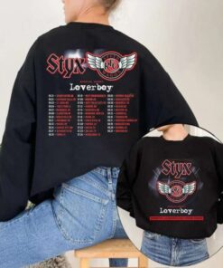 Styx Tour 2022 Reo Speed Wagon Loverboy Band Shirts