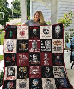 Suffer Hellraiser For Fans Collection Halloween Quilt Blanket Bedding Set