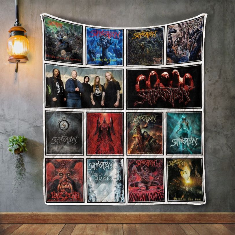 Suffocation Quilt Blanket Bedding Set for Home Décor