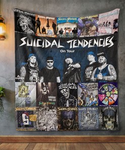 Suicidal Tendencies Album Covers Quilt Blanket Bedding Set