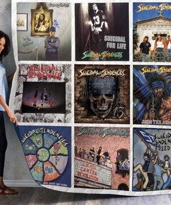 Suicidal Tendencies Albums Quilt Blanket Bedding Set New