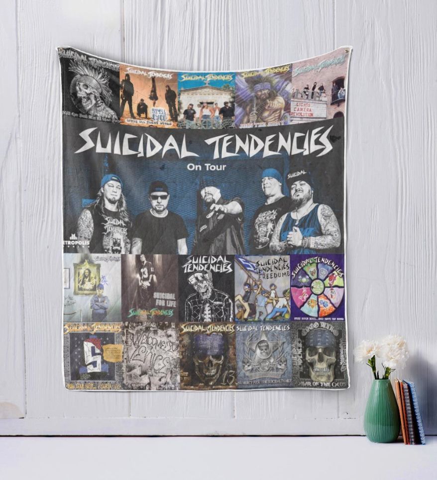 Suicidal Tendencies Quilt Blanket Bedding Set for Home Décor