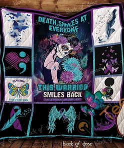 Suicide Warrior Quilt Blanket Bedding Set