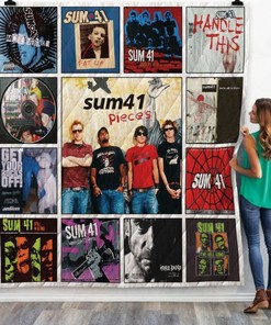 Sum 41 Albums Quilt Blanket Bedding Set For Fans