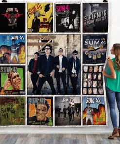 Sum 41 Albums Quilt Blanket Ver13