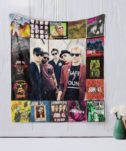 Sum 41 Quilt Blanket Bedding Set for Home Décor