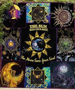 Sun Moon And Thousand Stars The Sun Sees Your Body Quilt Blanket Bedding Set