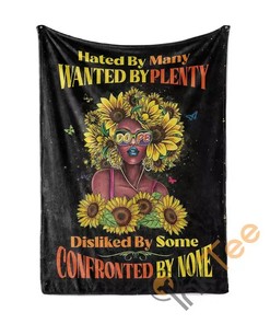 Sunflower Black Queen N86 Sherpa Blanket Fleece Blanket Gifts for Fans