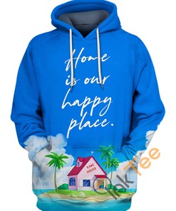 Sunset Kame House Hoodie 3D