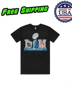 Super Bowl 57 LVII T-Shirt TROPHY Philadelphia Eagles Vs. Kansas City Chiefs
