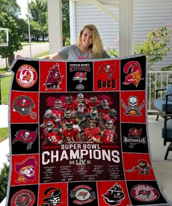Super Bowl Champions Quilt Blanket Bedding Set