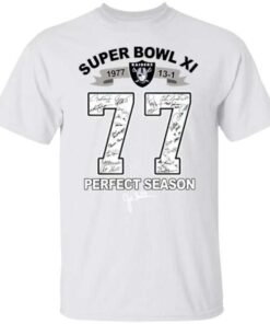 Super Bowl Xi Los Angeles 77 Perfect Reason T-Shirt