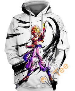 Super Gogeta Red Dragon Ball Hoodie 3D