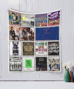 Super Junior Quilt Blanket