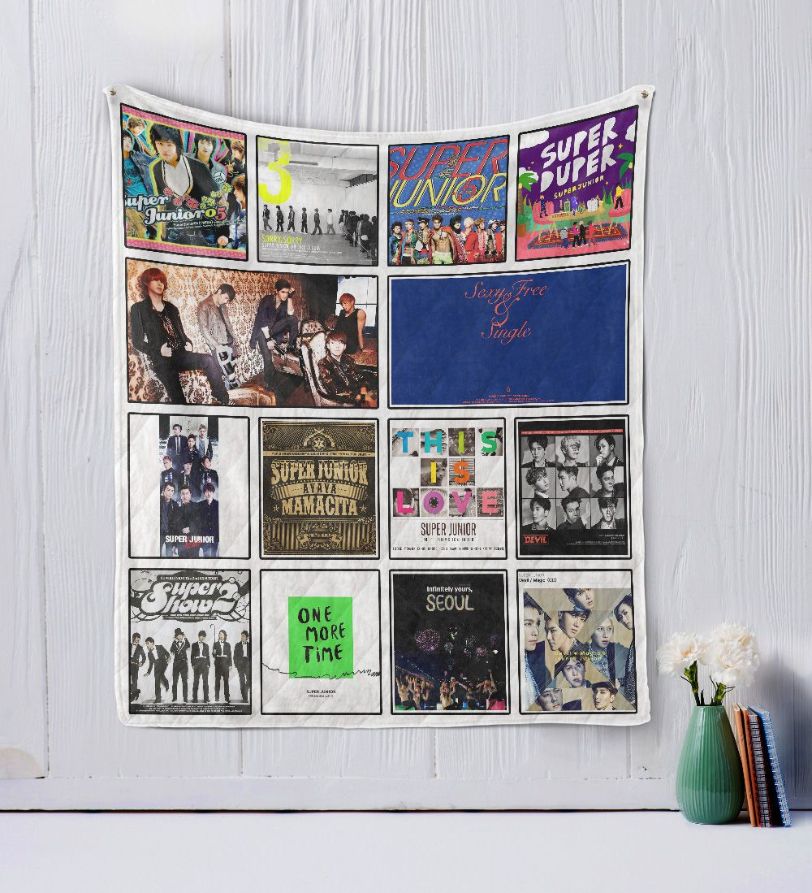 Super Junior Quilt Blanket Bedding Set for Home Décor