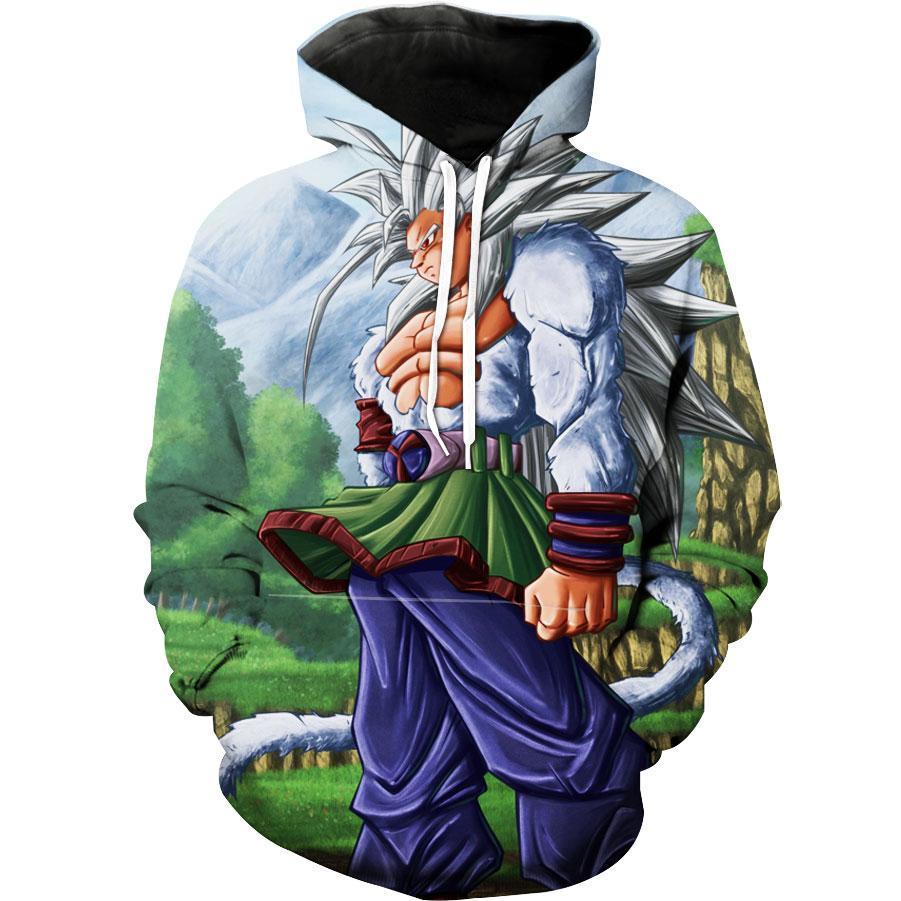 Super Saiyan All Over Print Hoodie 3D