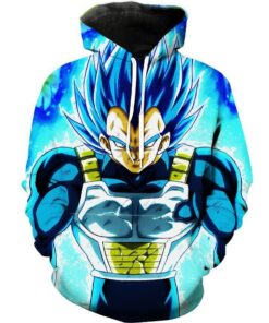Super Saiyan Blue Vegeta Dragon Ball Super Hoodie 3D