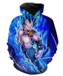 Super Saiyan Blue Vegeta Dragon Ball Super Vegetas Hoodie 3D