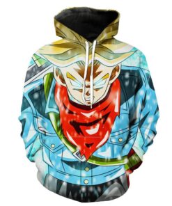 Super Saiyan Rage Trunks Dragon Ball Super Hoodie 3D