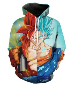Super Saiyan Sport All Over Print Hoodie 3D