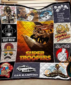 Super Troopers Quilt Blanket Bedding Set
