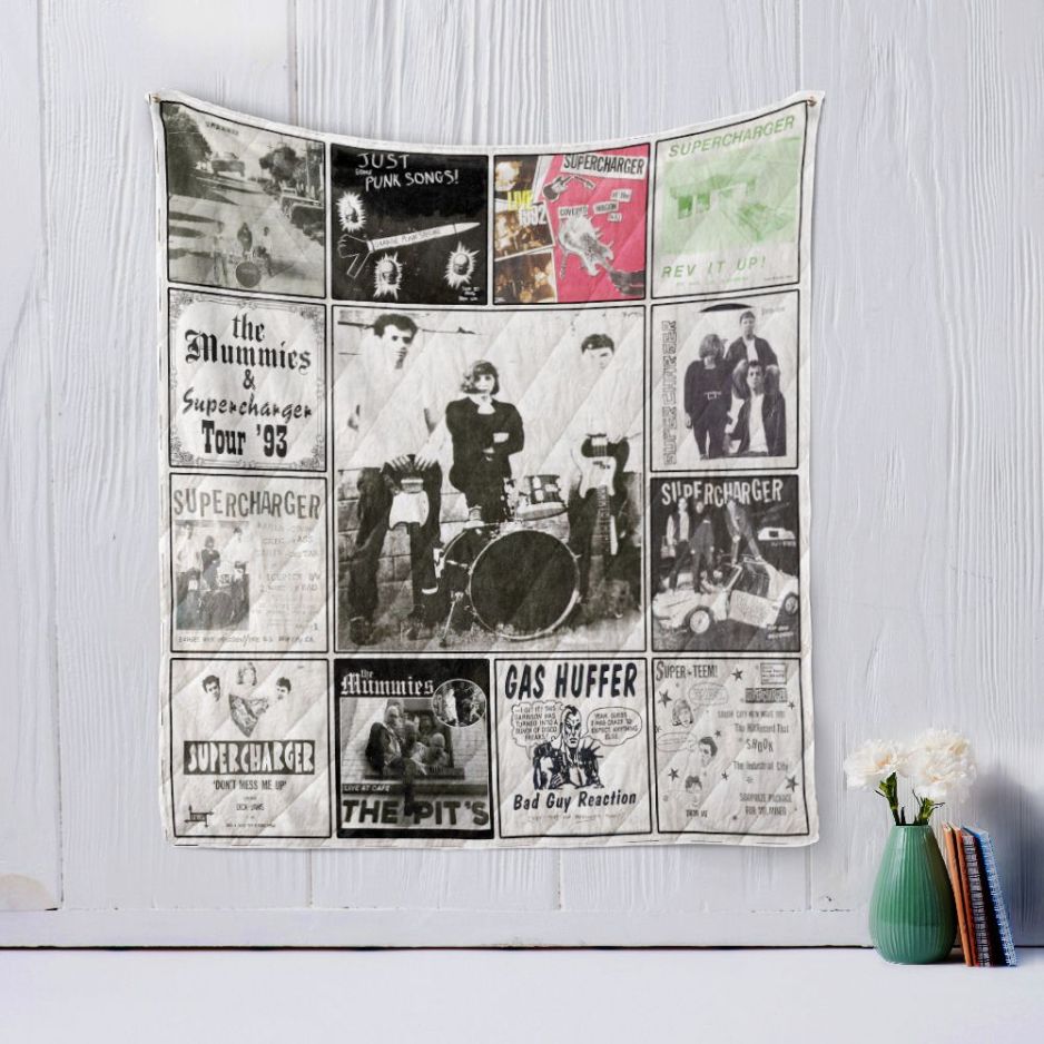 Supercharger Quilt Blanket Bedding Set for Home Décor