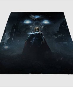 Supergirl Injustice 2 Sherpa Fleece Blanket Gifts for Family, for Couple