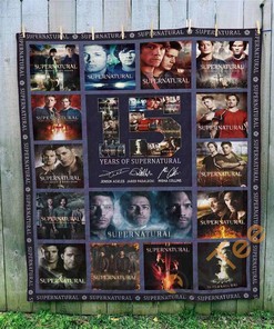 Supernatural Quilt Blanket Bedding Set With Pilliwcases Option
